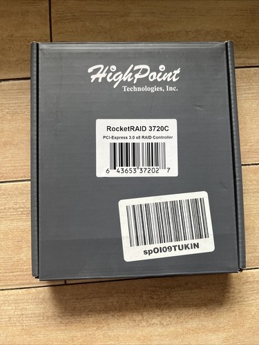 HighPoint Technologies RocketRAID 3720C 8-Port 12Gb/s PCIe 3.0 x8 SAS/SATA RA... - Picture 3 of 3