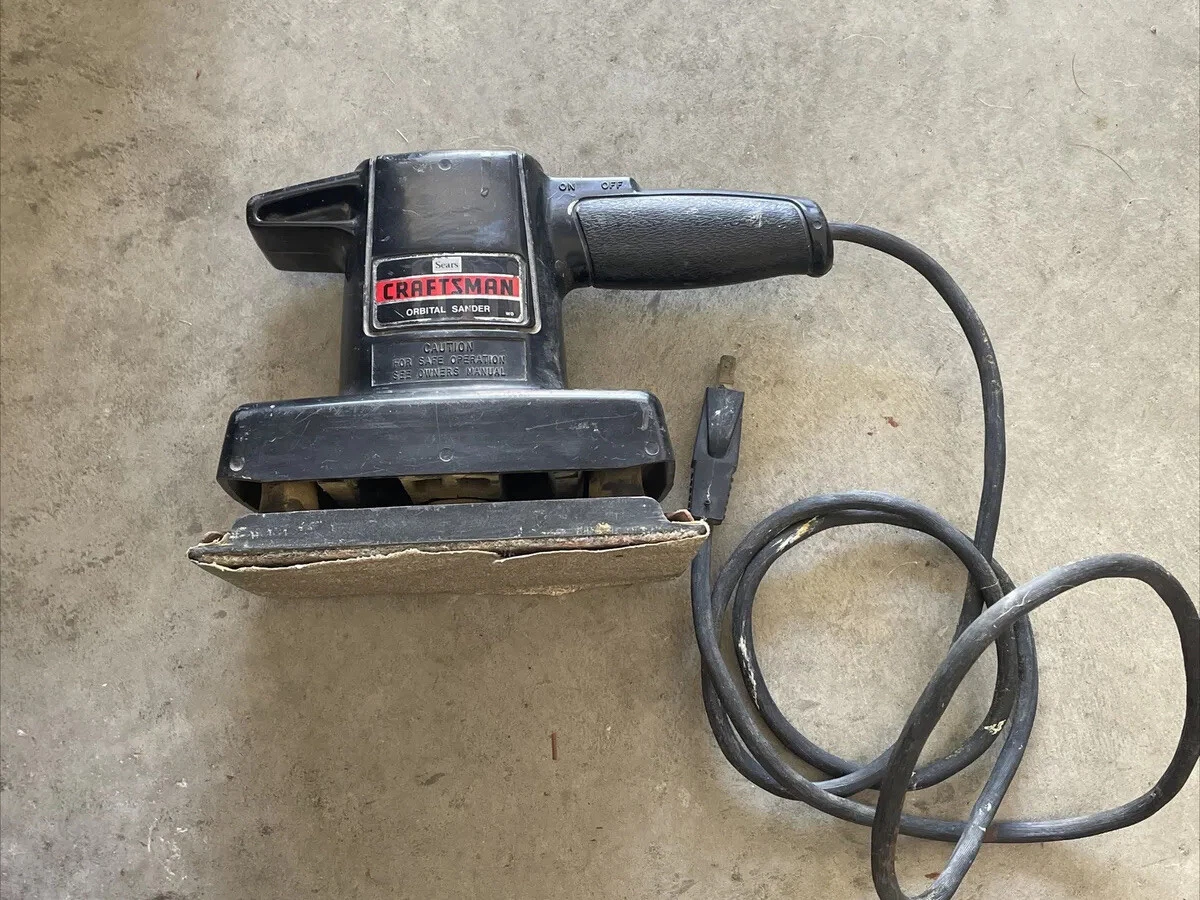 Sears Craftsman 315.10620 Orbital Pad Sander 1.3 AMPS WORKS