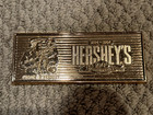 Hershey's Gold Metal Paperweight 100th Anniversary 1894-1994 Candy Bar — photo 1