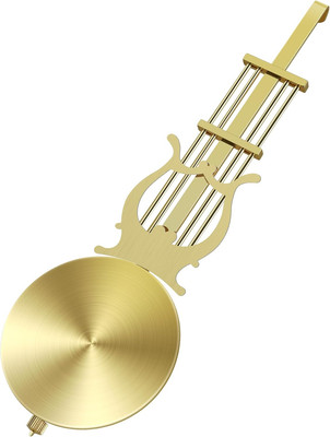 Quartz Wall Clock Pendulum Replacement, Aluminum Traditional Mechanical Clock Pe
