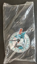 Billy The Marlin Lunch Bag Vintage Florida Marlins Fan Souvenir Teal NEW WRAPPED