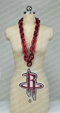 New NBA HOUSTON ROCKETS Gameday BIG Fan Chain RED Fanchain