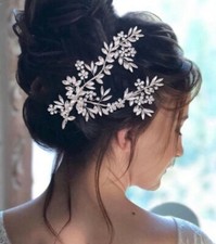 Crystal bridal headpiece