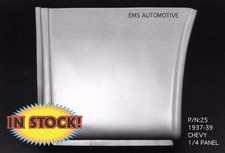 Ems 25l - 1937-39 Chevy 2-door Left Quarter Patch Panel