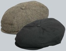 Brixton Schirmm&uuml;tze/Flatcap/Schieberm&uuml;tze Brood Braun-Khaki,schwarz  XS S M L XL