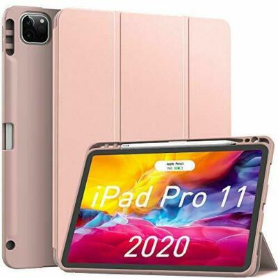 iPad Case Pro 11in 2020 with Pencil Holder by SOKE - NEW - Rose Gold 