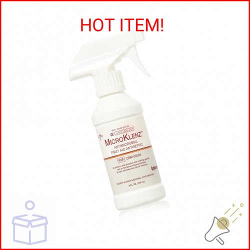 Microklenz 8 Oz Antimicrobial Wound Cleanser (CA108008) Category