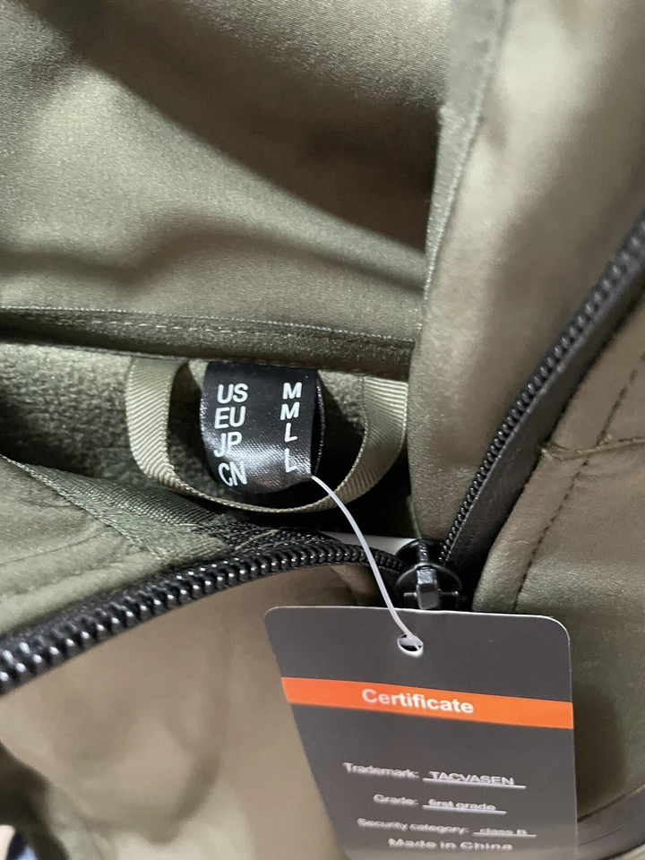 Nueva Chaqueta Militar Tacvasen Primer Grado Clase B Talla Mediana Foto 2 de 4