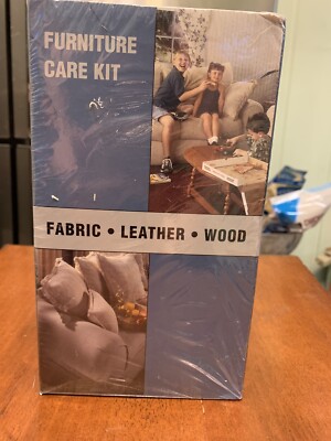 Stain Safe + Uniters Leather Master Furniture Care Kit NIB Fabric Leather Wood
