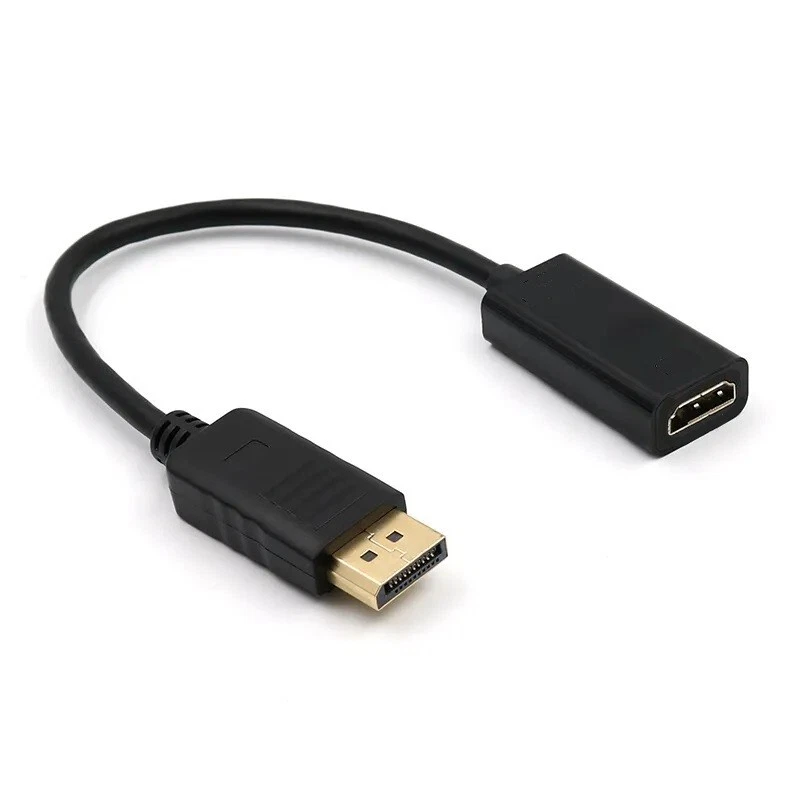 DP zu HDMI Adapter Kabel DP auf HDMI DisplayPort Stecker auf HDMI Buchse 4Kx2K - Bild 2 von 4