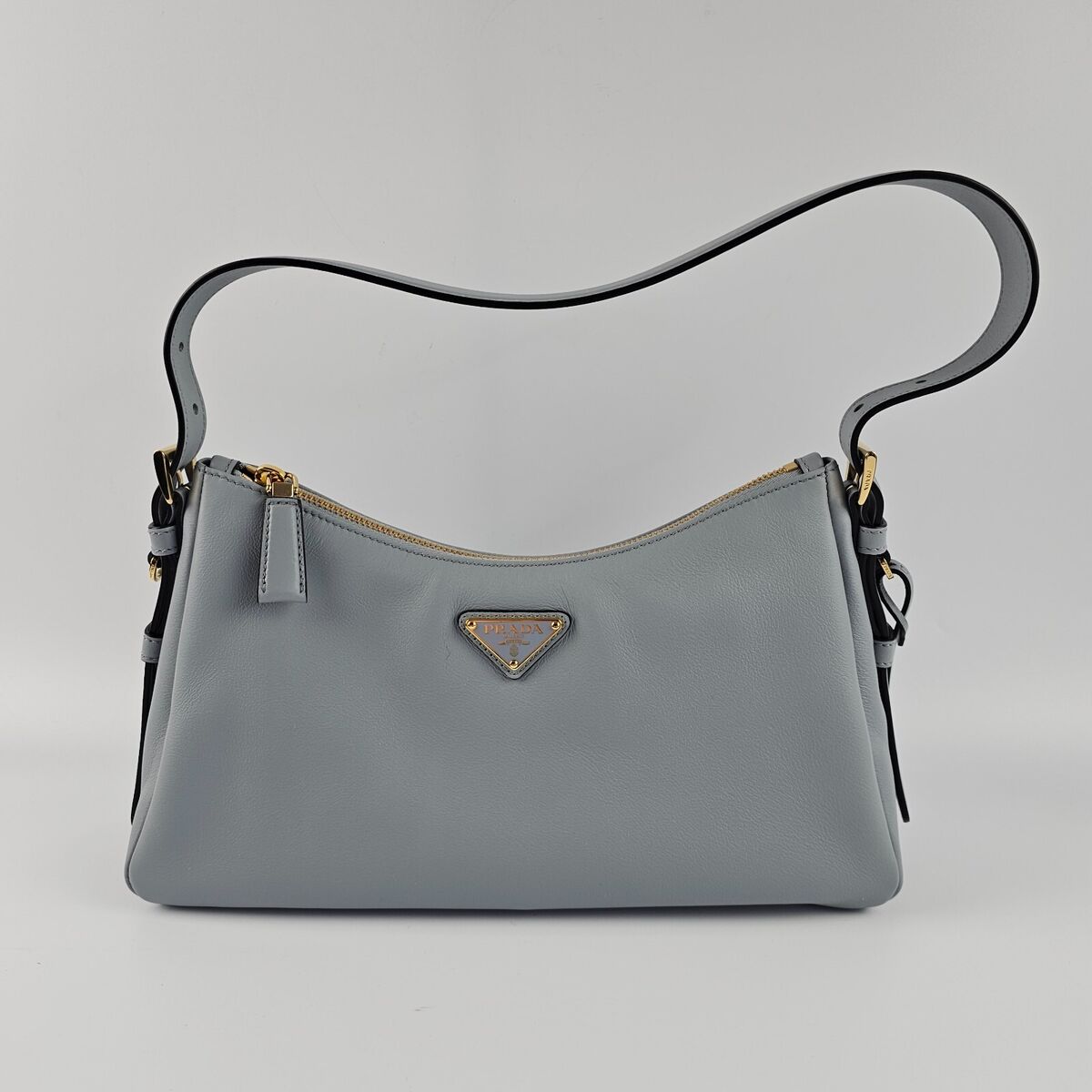 PRADA Aimée Medium $2950 Opaline Leather Shoulder Bag New PRADA Aimée Medium $2950 Opaline Leather Shoulder Bag New