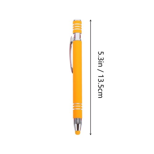 5 Pcs Metal Ballpoint Pen Capacitive Stylus Fine Tip Touch Screen - Zdjęcie 4 z 12