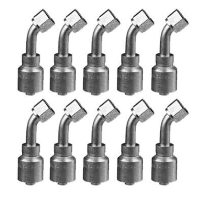 1/2'' Hose X 1/2'' Female JIC 45 Degree Hydraulic Crimp Fitting