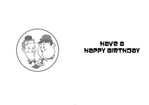TARJETA DE FELICITACIÓN PERSONALIZADA LAUREL Y CUMPLEAÑOS RESISTENTE PARA CUALQUIER OCASIÓN - Imagen 3 de 3