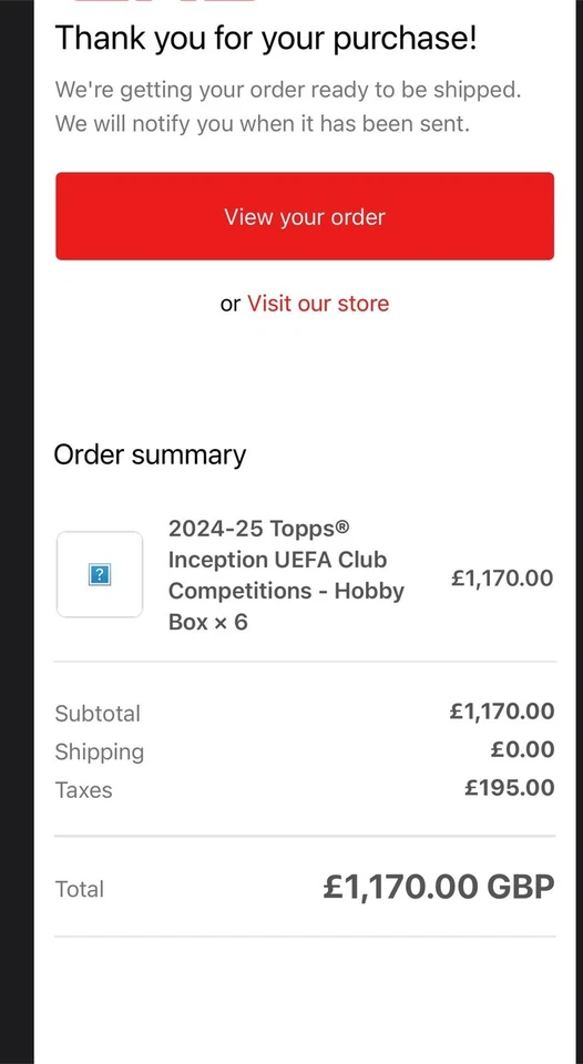 Topps Inception UEFA Club Competitions Hobby Box 2024-25 ✅ SEALED ✅ PRE-ORDER - Image 2 of 4