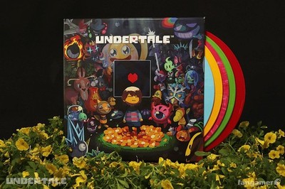 UNDERTALE Complete Soundtrack 5-LP Vinyl Box Set NEW SEALED Fangamer Toby Fox
