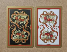 2 x Vintage Swap Playing Cards - Fruit