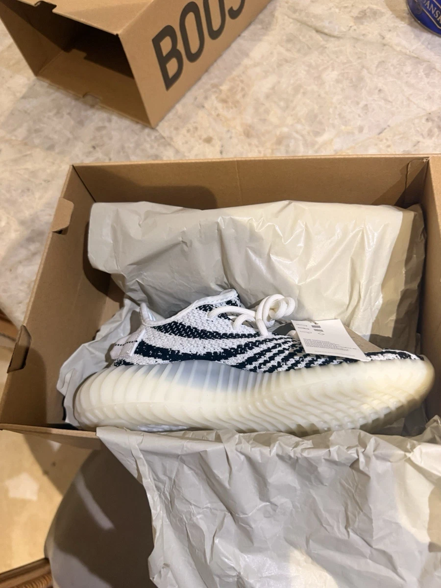 Yeezy 350 V2 Zebra Boost White | eBay