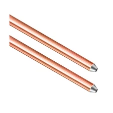 GOUNENGNAIL - 8ft Ground Rod - UL Listed 5/8'' Bonded Electrical Copper Groun...
