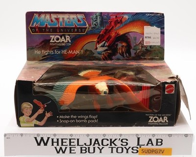 Zoar Fighting Falcon He-Man Masters of the Universe MOTU 1982 Mattel Figure MIB