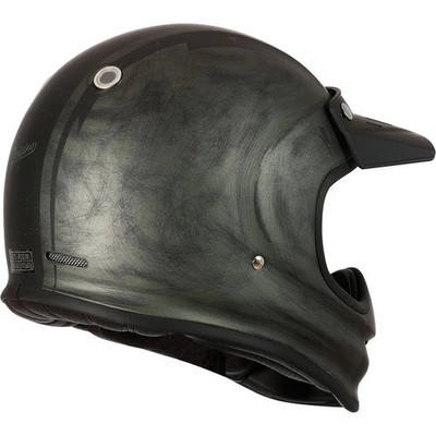 black motorcycle army helmet Origine Virgo Speed Matt Black / Army Green Motorcycle Motorbike Helmet