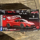 Mattel Brick Shop Hot Wheels Maserati MC20 Building Toy Kit, 250 Pieces - Open B
