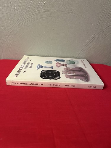Westmoreland Glass Vol 3 (1888-1940) by Lorraine Kovar (1997, Trade Paperback) - Imagen 2 de 8