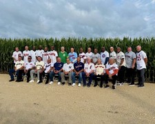 FIELD OF DREAMS 2026 - BASEBALL HALL OF FAMERS GROUP 8x10 PHOTO #1 WM