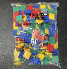 ETA Hands2mind Colored Square Tiles Set 400 Student Classroom Math Manipulative