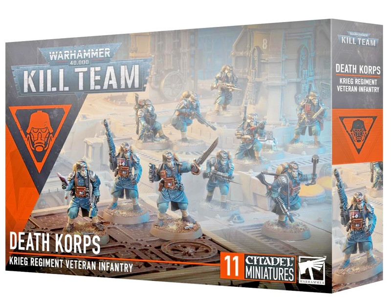 ⚔️WARHAMMER 40K - KILL TEAM - DEATH KORPS OF KRIEG VETERAN INFANTRY - NIB ⚔️