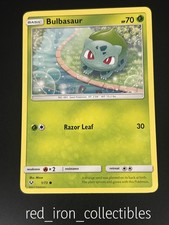 Bulbasaur 1/73 Common Shining Legends Sun & Moon Pokemon Card NM