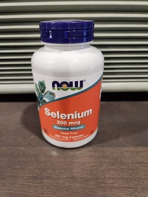 NOW Foods, Selenium, 200 mcg, 180 Vegeterian Capsules