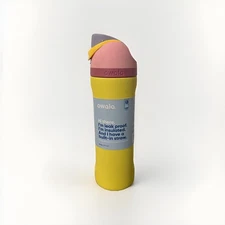 Owala FreeSip Stainless Steel Water Bottle 24oz Color: Spring High Noon Yellow