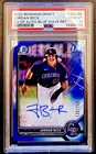 JORDAN BECK 2022 Bowman Chrome Draft 1st Blue Wave Refractor Auto #/150 PSA 10🔥
