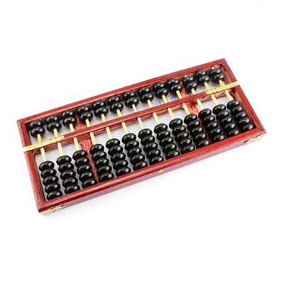 13-Digit Abacus Children Mathematical Calculation Tool 13-Column 7 Beads Abacus