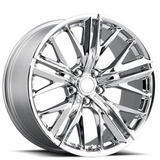 F20x9/R20x10" Staggered Chevy Camaro Wheels FR 28 Chrome OEM Replica Rims (S04)