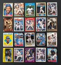 20 CARD LOT OF DIFFERENT ANDRE DAWSON CARDS -MLB HOF -FREE SHIPPING! - #W111325K