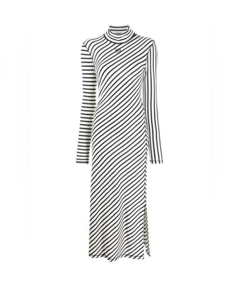 Loewe Anagram Stripe Maxi Dress
