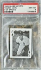 1969 Globe Imports Playing Cards Baseball 6 of Spades Tommy John #NNO PSA 9