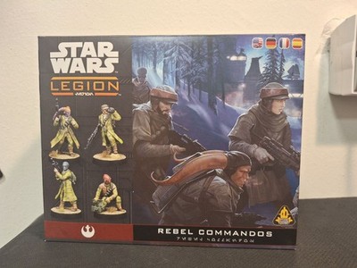 Star Wars  Legion Atomic Mass Games Rebel Commandos Einzelne Modelle
