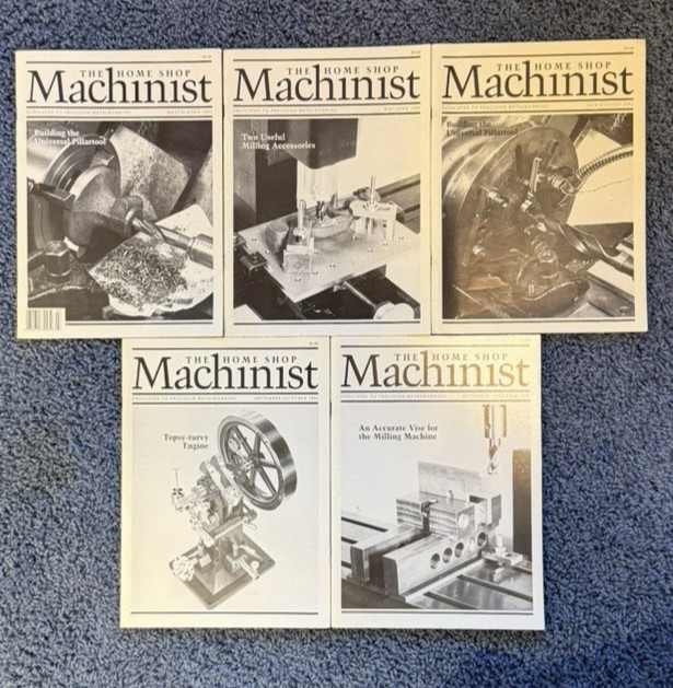The HOME SHOP MACHINIST Magazine March - December 1991