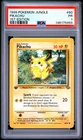 1999 POKEMON JUNGLE 1ST EDITION #60 PIKACHU PSA 1