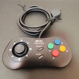 SNK Neo Geo CD Console 2 Arcade Sticks AC Adapter Japan Tested s1642M