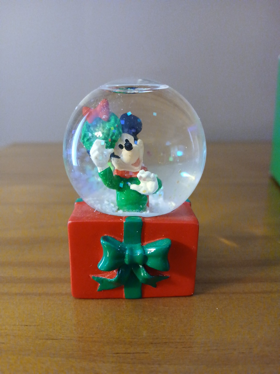 Mickey Mouse Mini Snow Globe 2.25 Inch Collectible