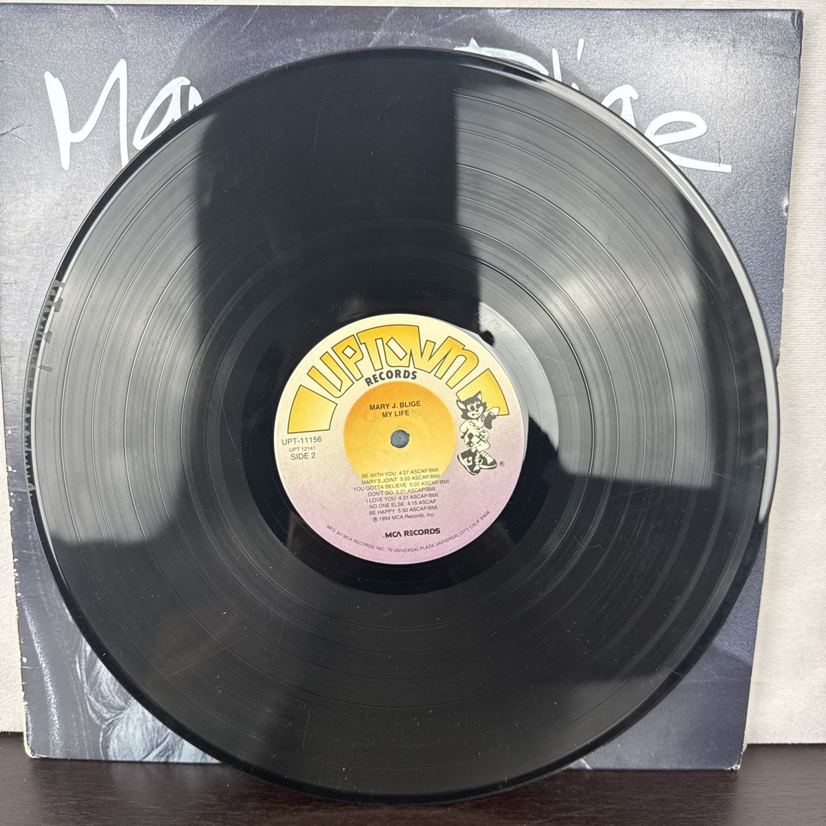 Mary J. Blige My Life Vinyl 1994 US Original UPT-11156