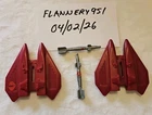 Vintage GI Joe ARAH Cobra Night Raven Missles, Missle Pod Accessories Lot