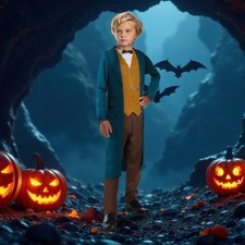 Rubies Fantastic Beasts Boys Newt Scamander Halloween Costume Size Small 4-6