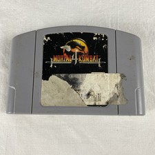 Mortal Kombat 4 N64 Game Cartridge USA Version Nintendo 64 Authentic OEM