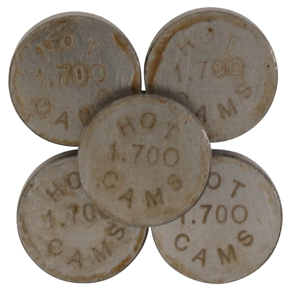 Hot Cams 1.70mm 5 piece Shim Refill for Yamaha WR 250X 2008 - 2011 0926-1312 Foto 2 de 2