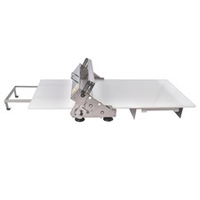 Dough Sheeter 15.5" Folding Stainless Steel Roller 55 Thickness Adjustments